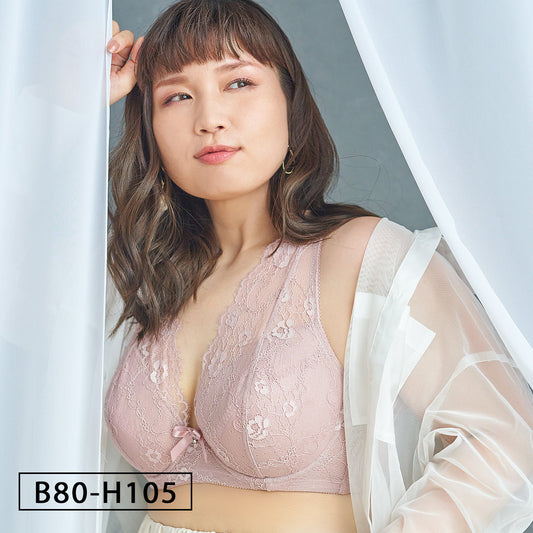 【B80～H105】しっかりホールド・美胸キーパーフルカップブラ(モカ)_90117-58