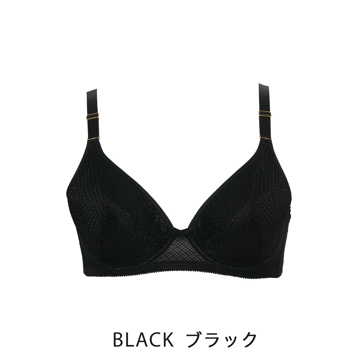 【E85〜G95】Zero Fit Cool しっかりホールド・美胸キーパー3/4カップブラ（ブラック）_90363-51