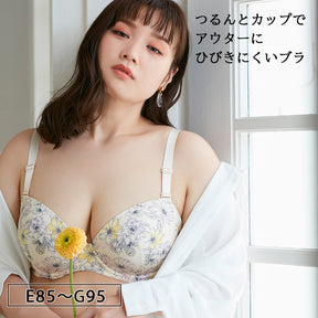 【E85〜G95】つるんとワイヤー入りモールドブラ（アイボリー）_90510-44