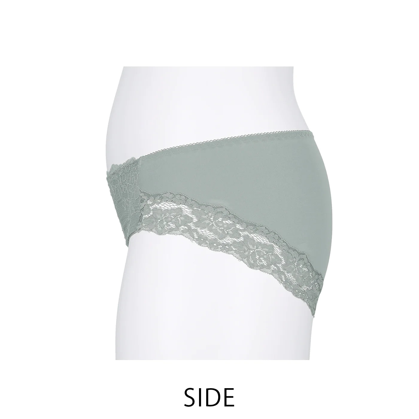 【3L〜5L】デコルリッチブラペアショーツ（カーキ）_90524-23