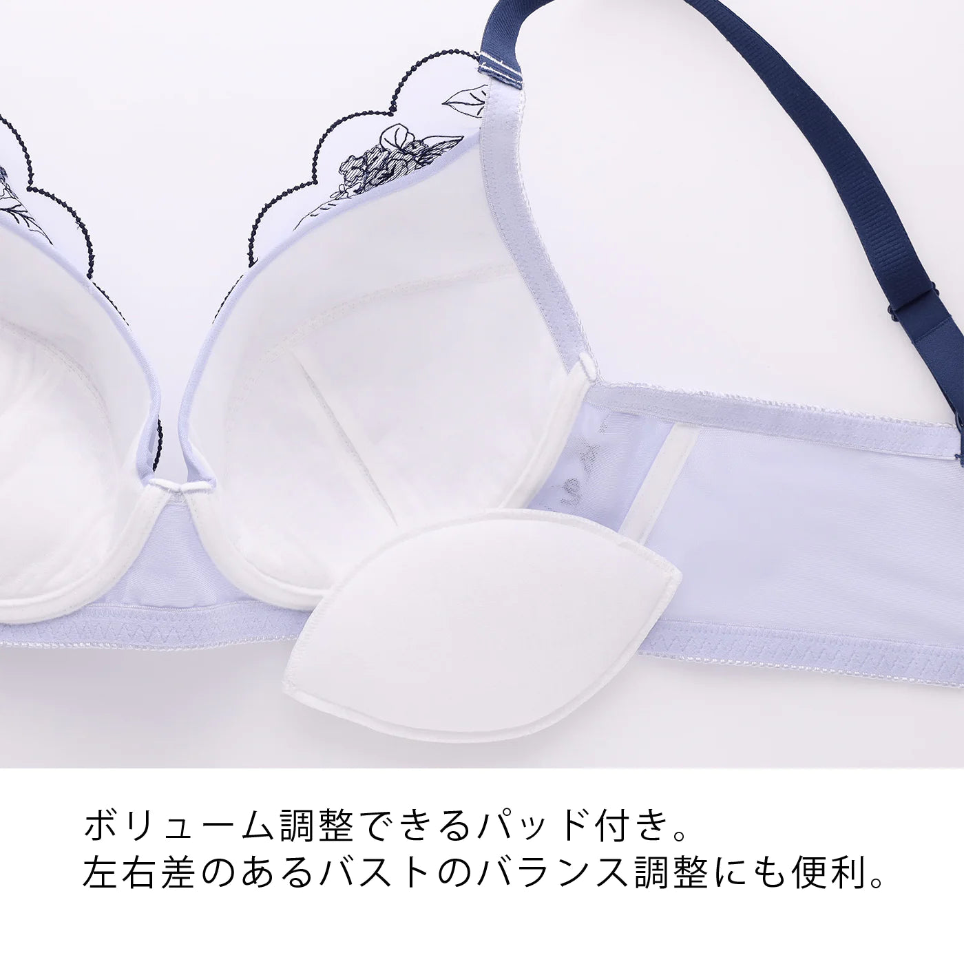 【C85～H105】しっかりホールド・美胸キーパー3/4カップブラ（フルカップタイプ）（ローズ）_90546-41