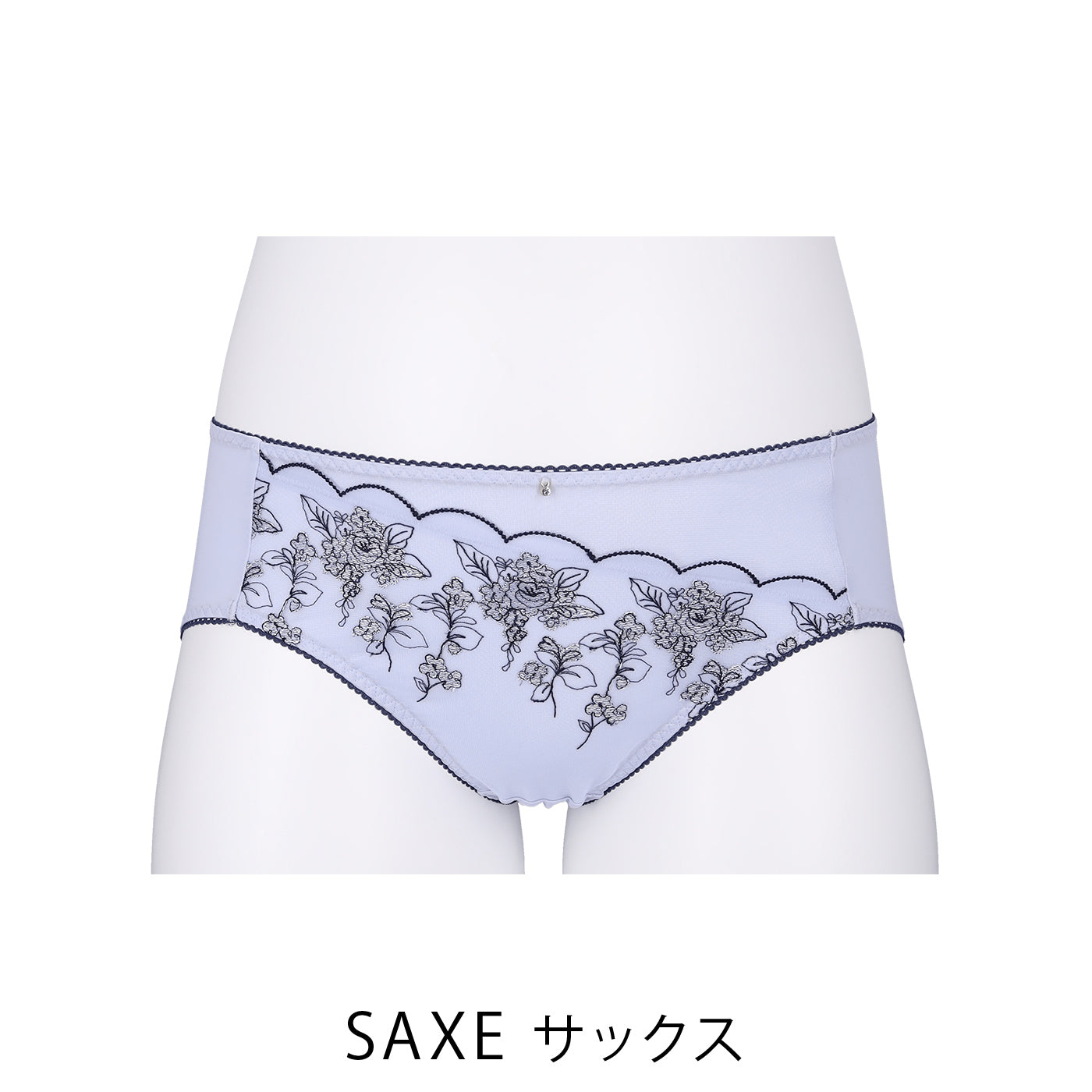 【LL～10L】しっかりホールド・美胸キーパーペアショーツ（サックス）_90547-30