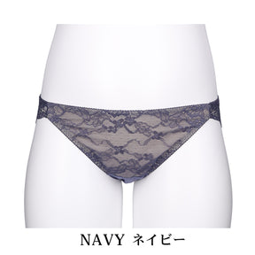 【5L〜10L】美胸キーパーグランリフトペアショーツ浅ばきタイプ（ネイビー）_90555-36