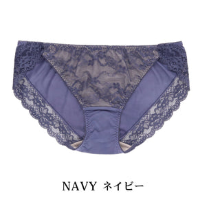 【5L〜10L】美胸キーパーグランリフトペアショーツ浅ばきタイプ（ネイビー）_90555-36
