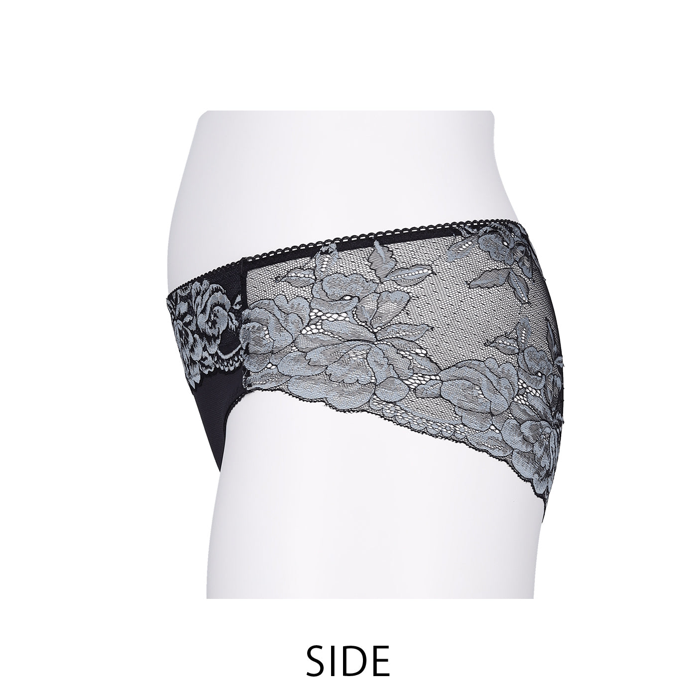 【LL～10L】しっかりホールド・美胸キーパーフルカップペアショーツ（ネイビー）_90562-36