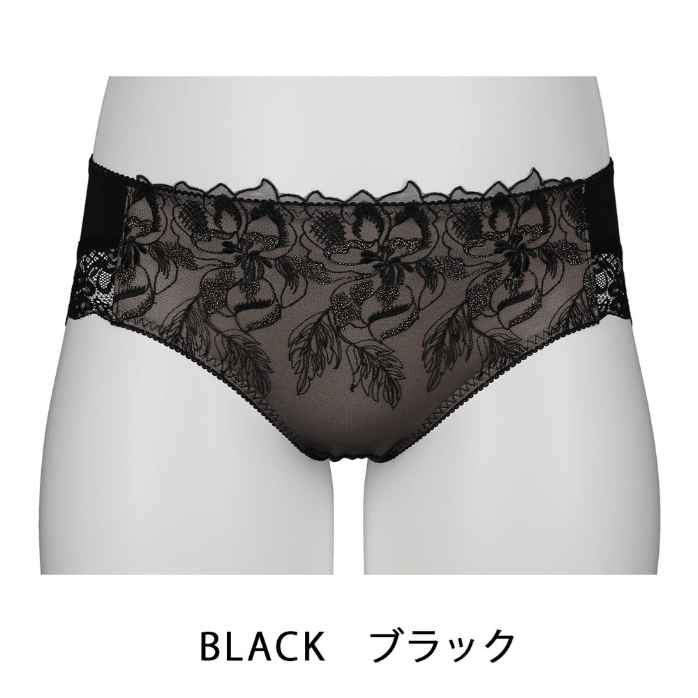 【LL～10L】しっかりホールド・美胸キーパーペアショーツ（ブラック）_90587-51 - 【公式】グラマープリンセス