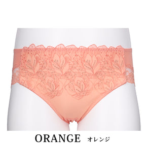 【LL〜10L】しっかりホールド・美胸キーパーペアショーツ（オレンジ）_90600-18