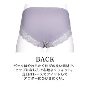 【LL〜10L】美胸ノンワイヤー＋ペアショーツ(ダークネイビー）_90607-36