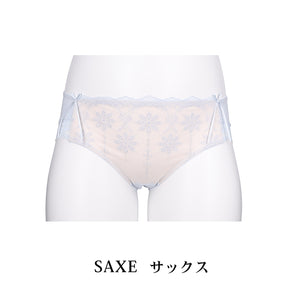 【LL〜10L】しっかりホールド・美胸キーパーペアショーツ（サックス）_90617-30