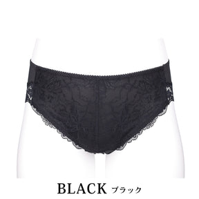 【LL～10L】しっかりホールド・美胸キーパーペアショーツ（ブラック）_90634-51