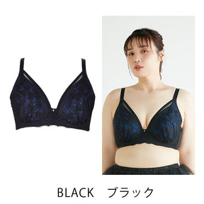 【E85〜H105】しっかりホールド・美胸キーパー3/4カップブラ_90420
