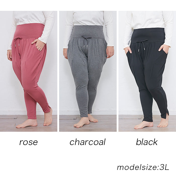【3L〜6L／吸水速乾・抗菌防臭加工】lafarfa×スポーツリラックスジョガーパンツ_90443