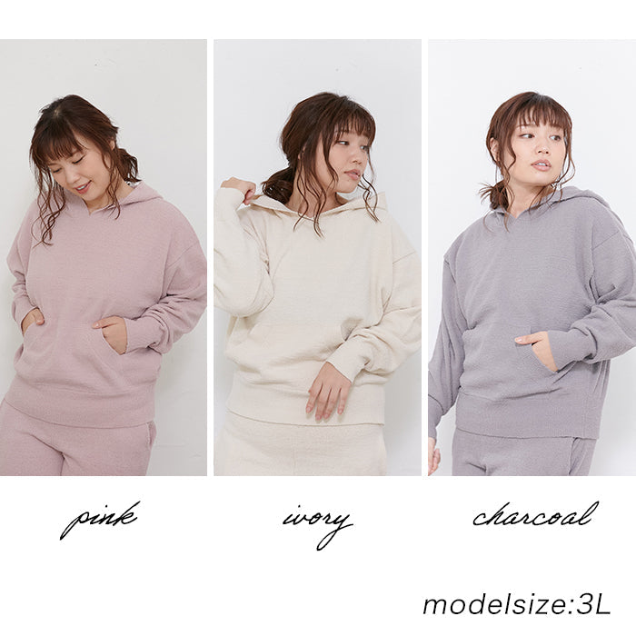 【3L～6L】ルームウェアパーカー_90449